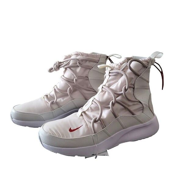 Nike Womens Shoes Beige 8 Tanjun High Rise Bungee Sneakers New - Picture 7 of 7